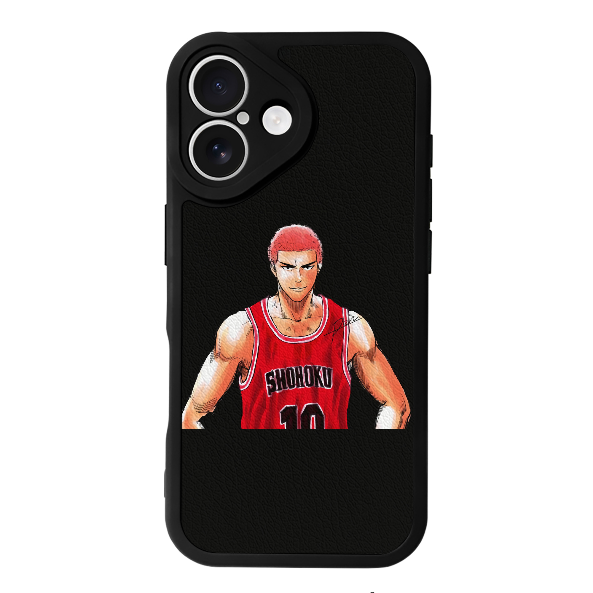 （画像用） SLAM DUNK／スラムダンク 【iPhone 16シリーズ対応】シリコンスマホケース（レザー調） 材質：シリコン